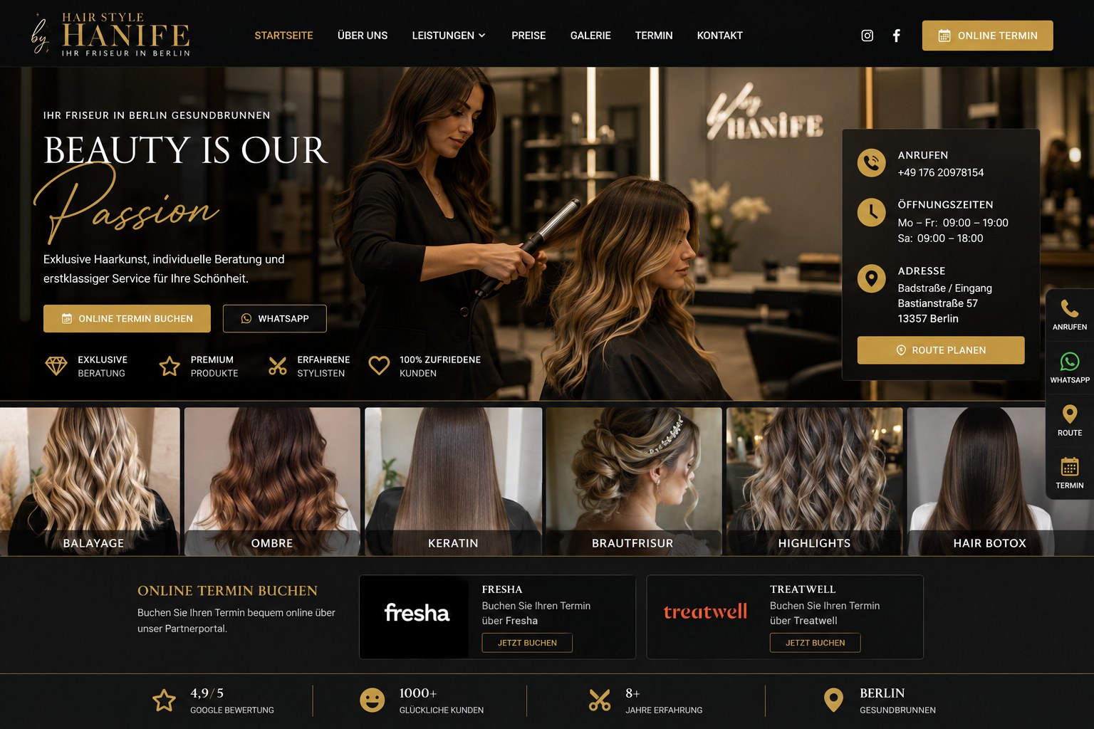 Professionelles Hair Styling Berlin